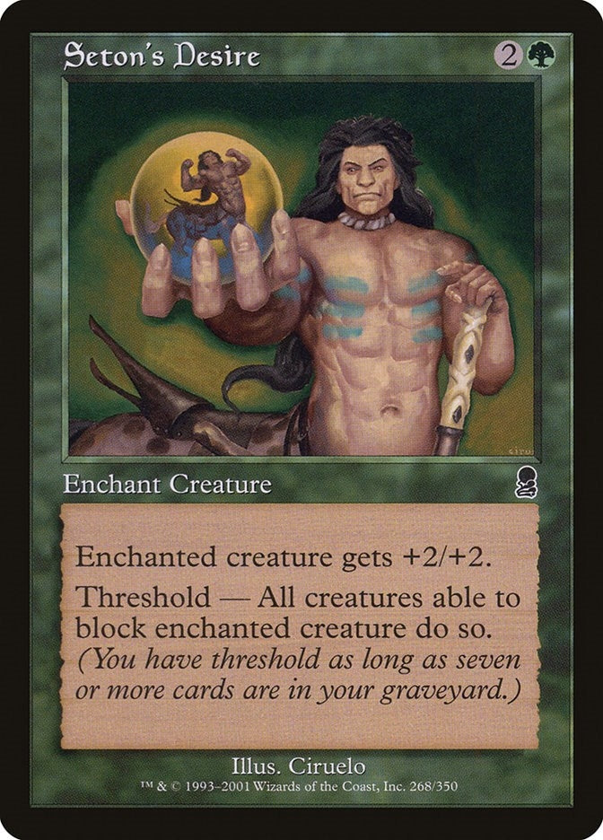 Image for Seton's Desire (268) (Odyssey) - Magic: The Gathering