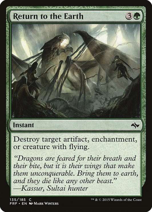 Image for Return to the Earth (135) (Fate Reforged) - Magic: The Gathering