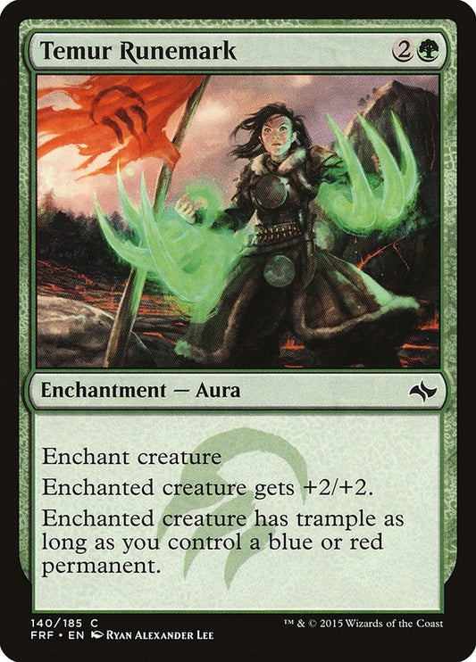 Image for Temur Runemark (140) (Fate Reforged) - Magic: The Gathering