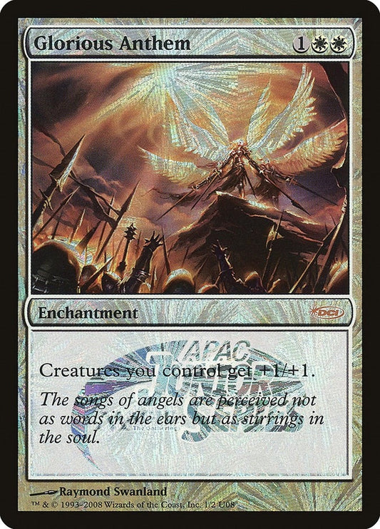 Image for Glorious Anthem (Junior APAC Series) (1) (Junior Series Promos) - Magic: The Gathering
