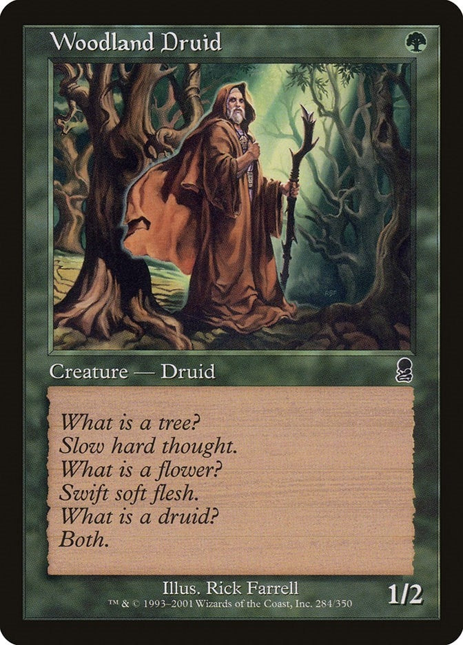 Image for Woodland Druid (284) (Odyssey) - Magic: The Gathering