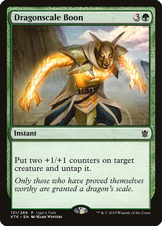 Image for Dragonscale Boon (131) (Ugin's Fate Promos) - Magic: The Gathering