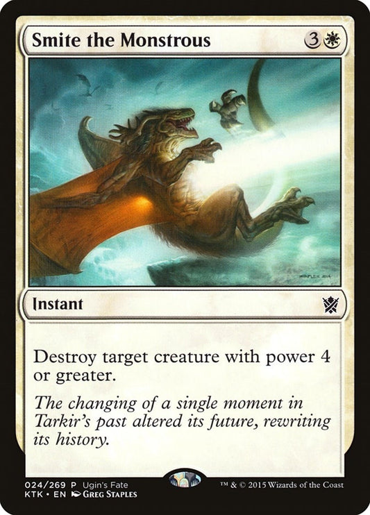 Image for Smite the Monstrous (24) (Ugin's Fate Promos) - Magic: The Gathering