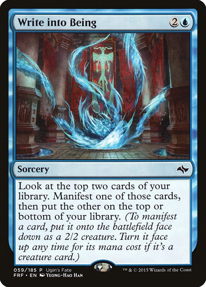 Image for Write into Being (59) (Ugin's Fate Promos) - Magic: The Gathering