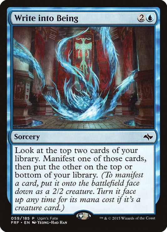 Image for Write into Being (59) (Ugin's Fate Promos) - Magic: The Gathering