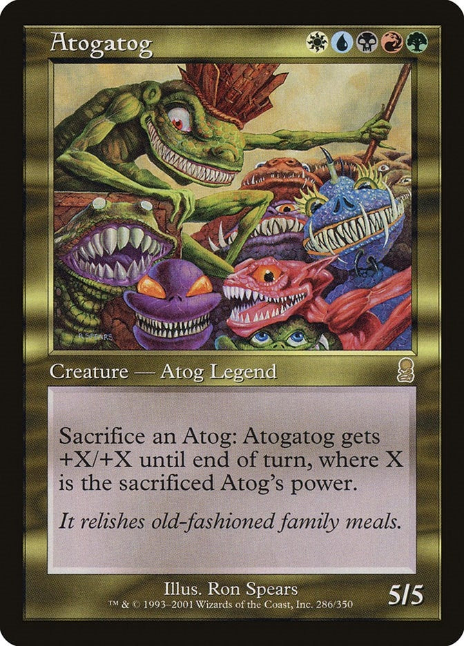 Image for Atogatog (286) (Odyssey) - Magic: The Gathering