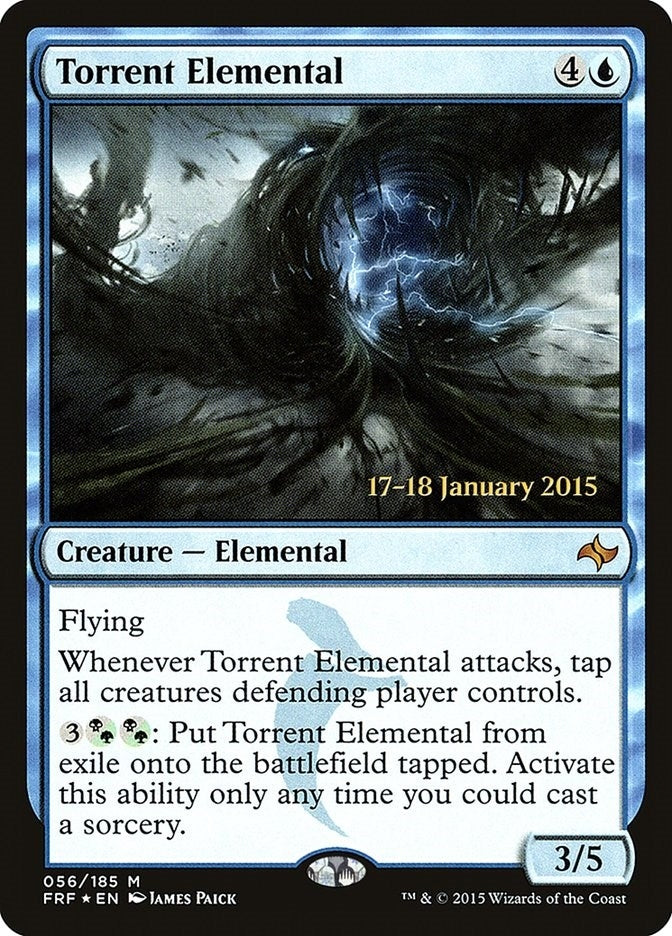 Image for Torrent Elemental (56) (Prerelease Cards) - Magic: The Gathering