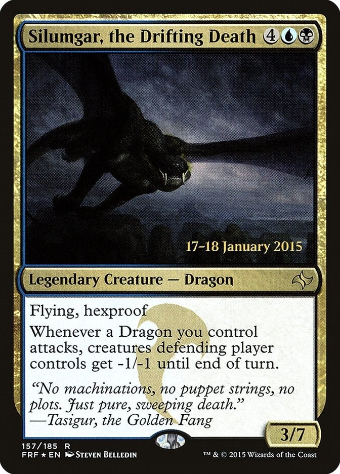 Image for Silumgar, the Drifting Death (157) (Prerelease Cards) - Magic: The Gathering