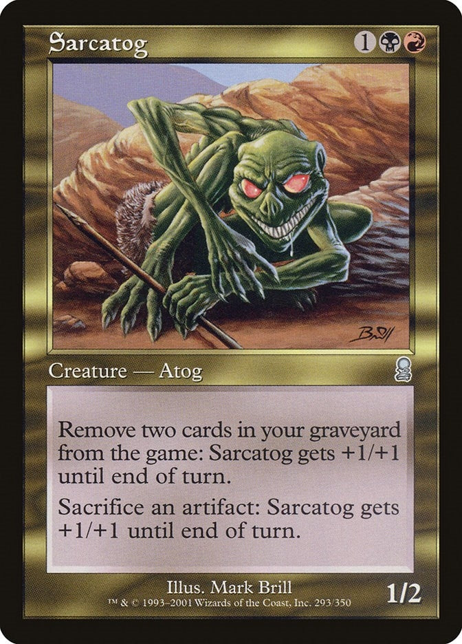 Image for Sarcatog (293) (Odyssey) - Magic: The Gathering