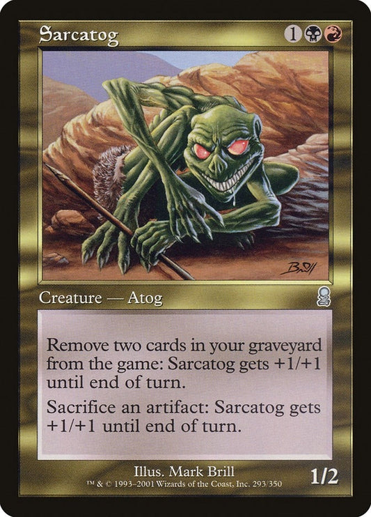 Image for Sarcatog (293) (Odyssey) - Magic: The Gathering