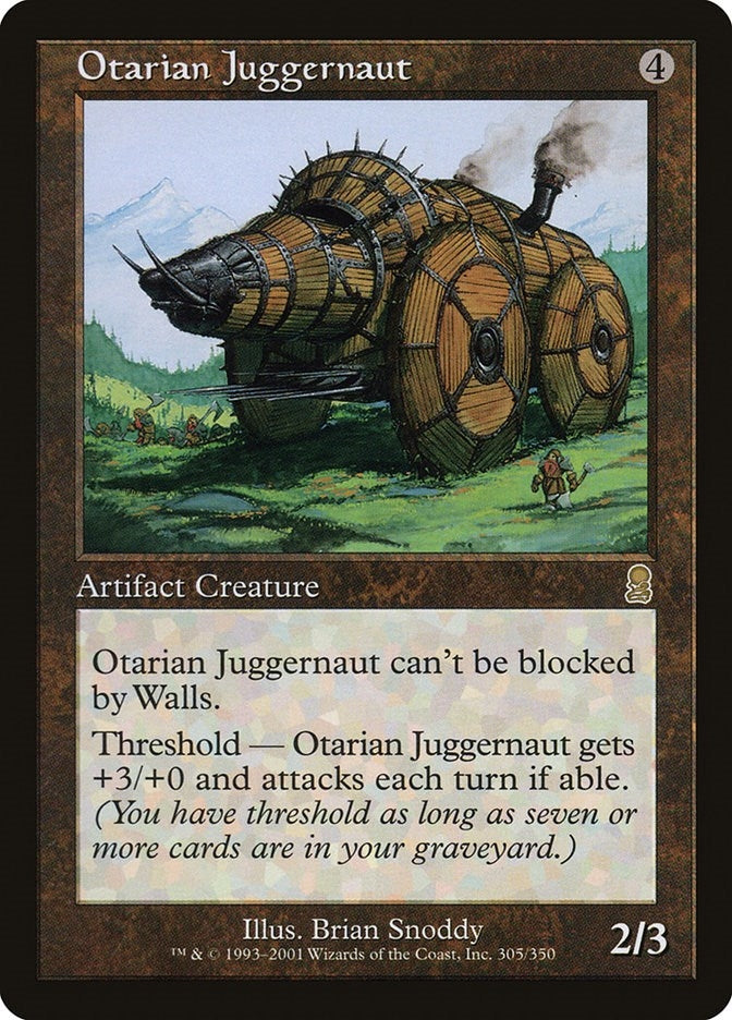 Image for Otarian Juggernaut (305) (Odyssey) - Magic: The Gathering