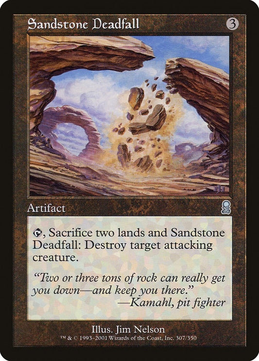 Image for Sandstone Deadfall (307) (Odyssey) - Magic: The Gathering