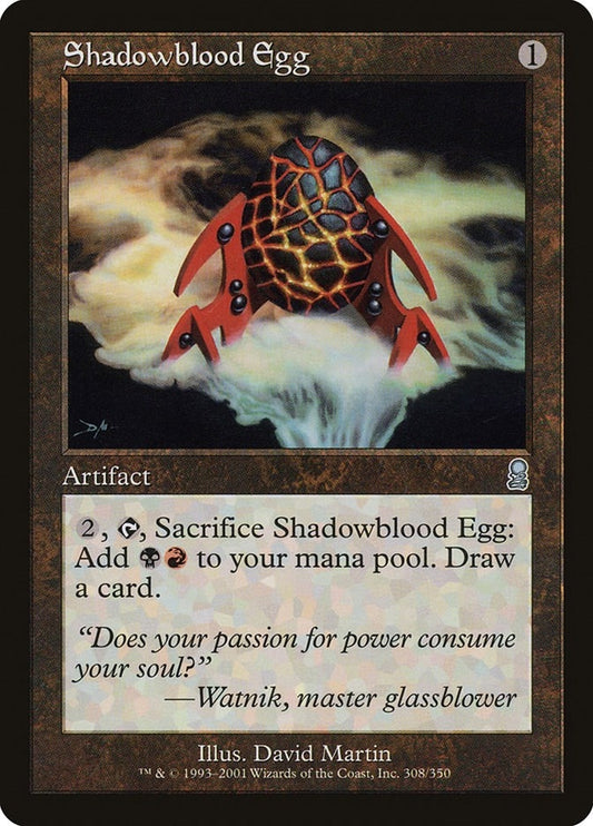 Image for Shadowblood Egg (308) (Odyssey) - Magic: The Gathering