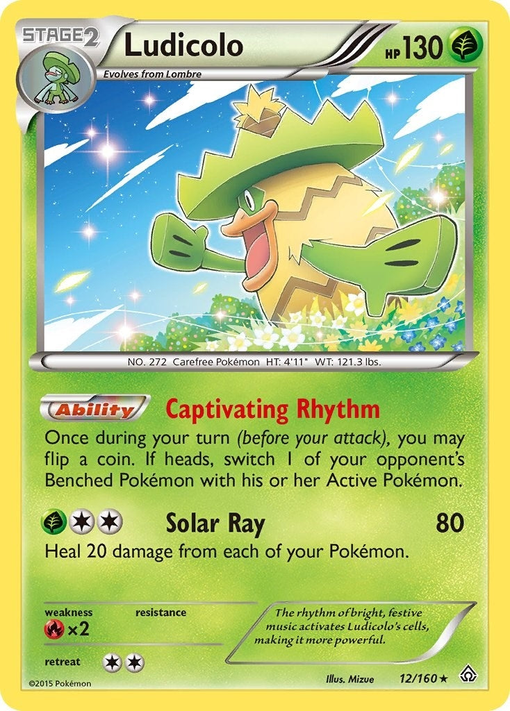 Image for Ludicolo (12/160) (XY - Primal Clash) - Pokemon