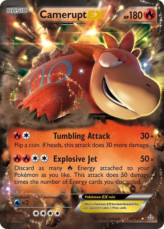 Image for Camerupt EX (29/160) (XY - Primal Clash) - Pokemon