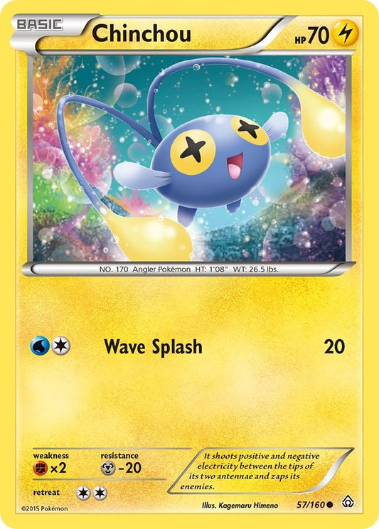 Image for Chinchou (57/160) (XY - Primal Clash) - Pokemon