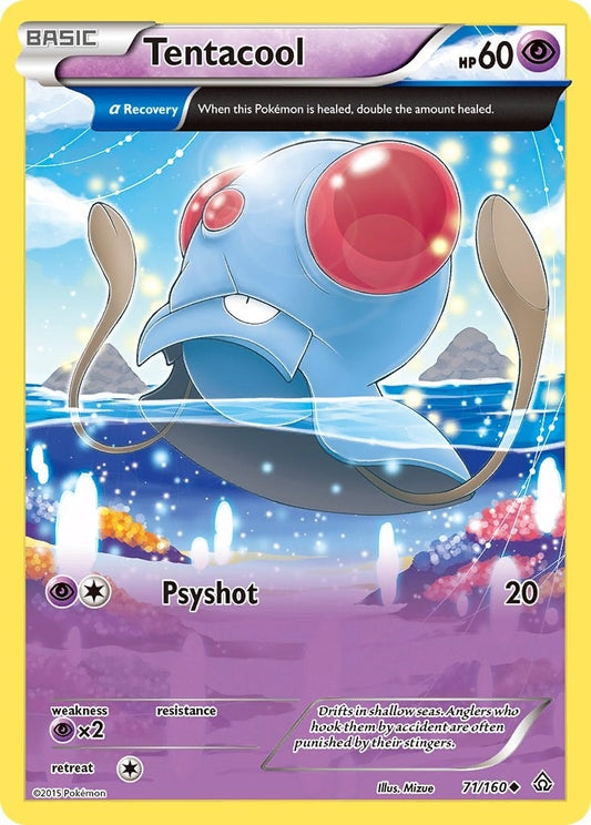 Image for Tentacool (Alpha) (71/160) (XY - Primal Clash) - Pokemon