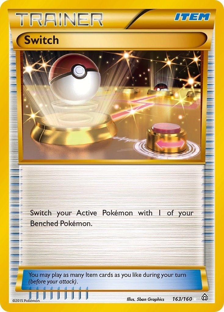 Image for Switch (163 Secret Rare) (163/160) (XY - Primal Clash) - Pokemon
