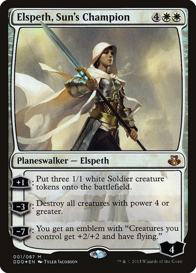 Image for Elspeth, Sun's Champion (1) (Duel Decks: Elspeth vs. Kiora) - Magic: The Gathering