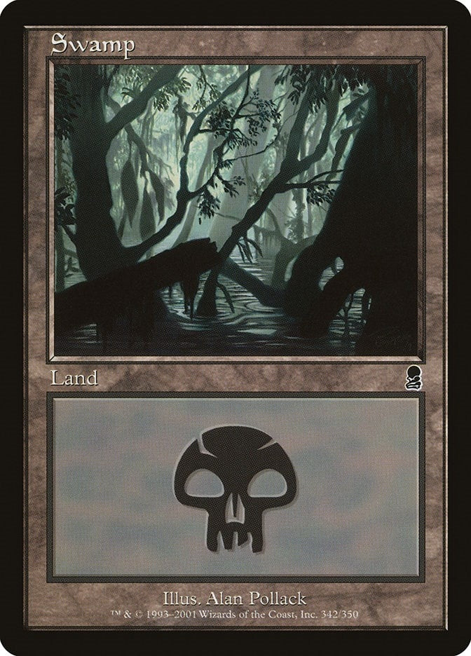 Image for Swamp (342) (342) (Odyssey) - Magic: The Gathering