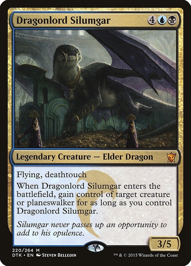 Image for Dragonlord Silumgar (220) (Dragons of Tarkir) - Magic: The Gathering