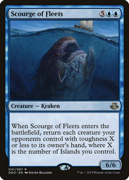 Image for Scourge of Fleets (41) (Duel Decks: Elspeth vs. Kiora) - Magic: The Gathering