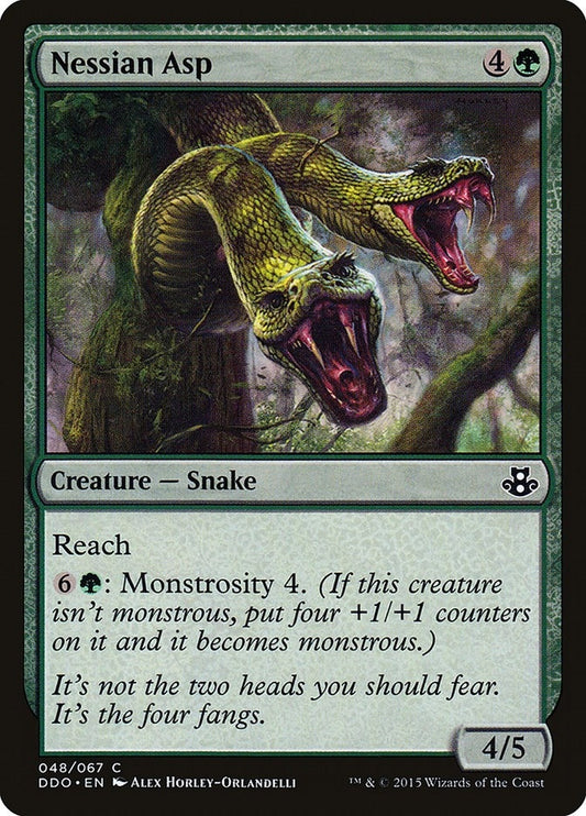 Image for Nessian Asp (48) (Duel Decks: Elspeth vs. Kiora) - Magic: The Gathering