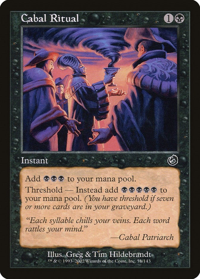 Image for Cabal Ritual (51) (Torment) - Magic: The Gathering