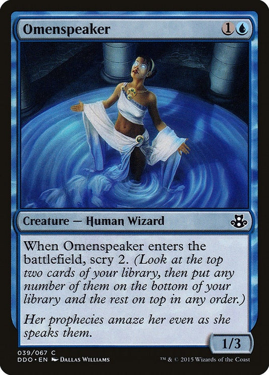 Image for Omenspeaker (39) (Duel Decks: Elspeth vs. Kiora) - Magic: The Gathering