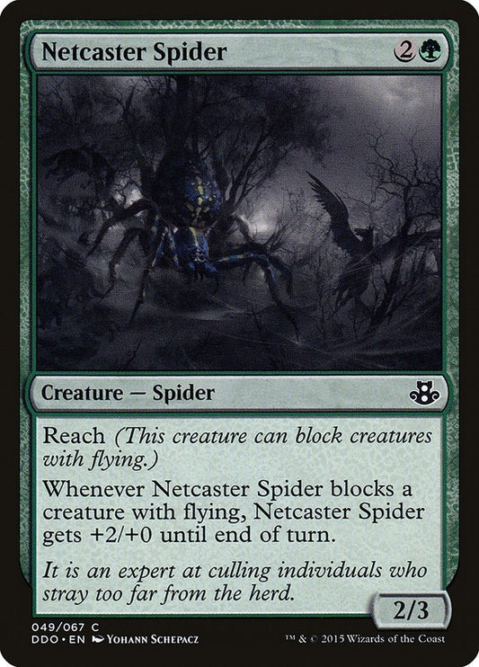 Image for Netcaster Spider (49) (Duel Decks: Elspeth vs. Kiora) - Magic: The Gathering
