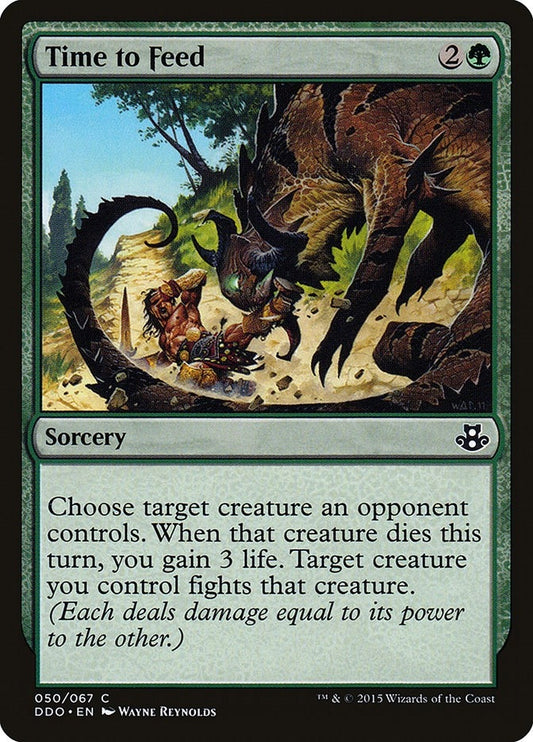 Image for Time to Feed (50) (Duel Decks: Elspeth vs. Kiora) - Magic: The Gathering