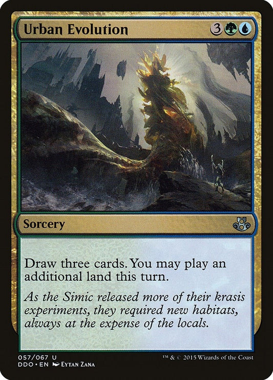 Image for Urban Evolution (57) (Duel Decks: Elspeth vs. Kiora) - Magic: The Gathering