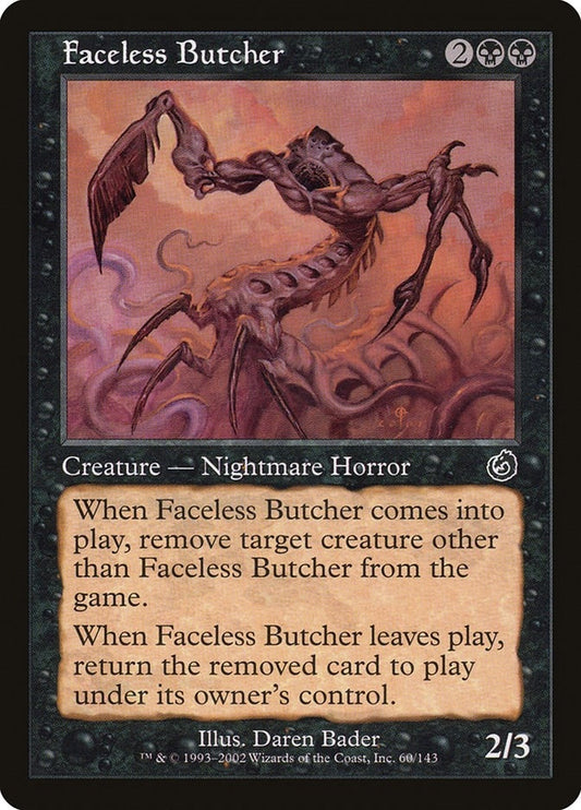 Image for Faceless Butcher (60) (Torment) - Magic: The Gathering