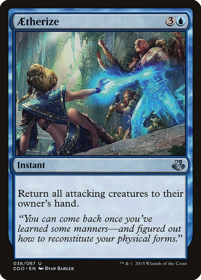 Image for Aetherize (36) (Duel Decks: Elspeth vs. Kiora) - Magic: The Gathering