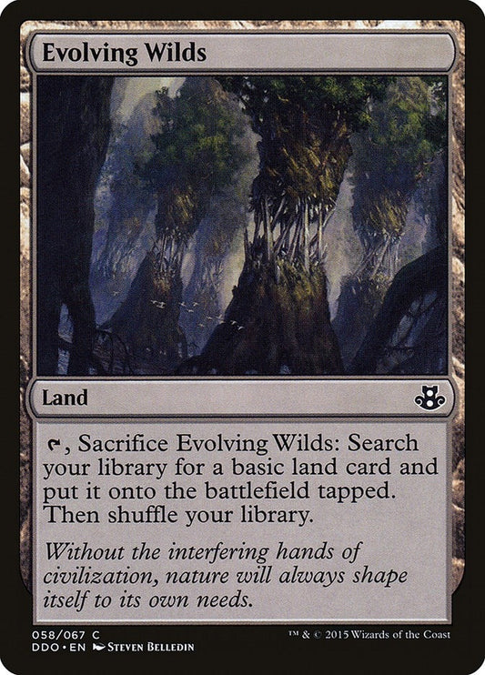 Image for Evolving Wilds (58) (Duel Decks: Elspeth vs. Kiora) - Magic: The Gathering