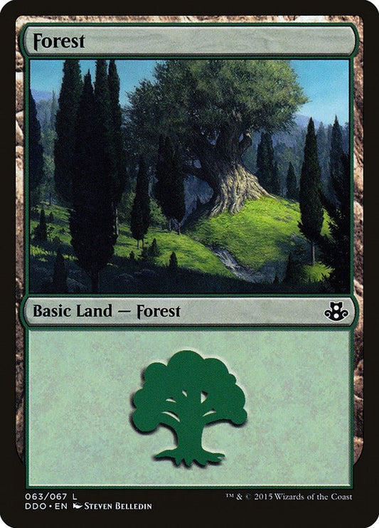 Image for Forest (063) (63) (Duel Decks: Elspeth vs. Kiora) - Magic: The Gathering