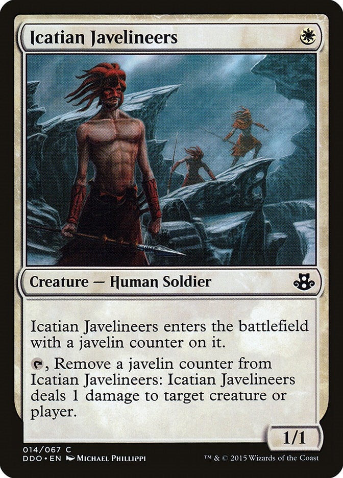 Image for Icatian Javelineers (14) (Duel Decks: Elspeth vs. Kiora) - Magic: The Gathering