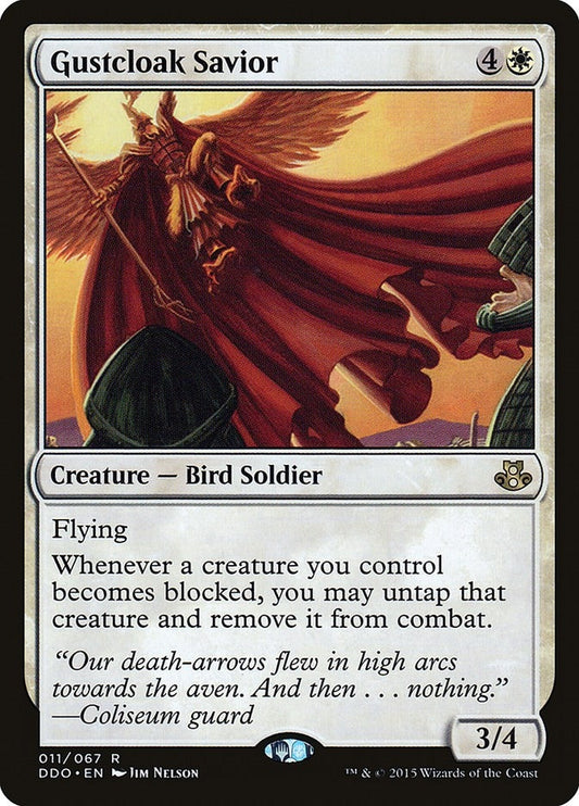 Image for Gustcloak Savior (11) (Duel Decks: Elspeth vs. Kiora) - Magic: The Gathering