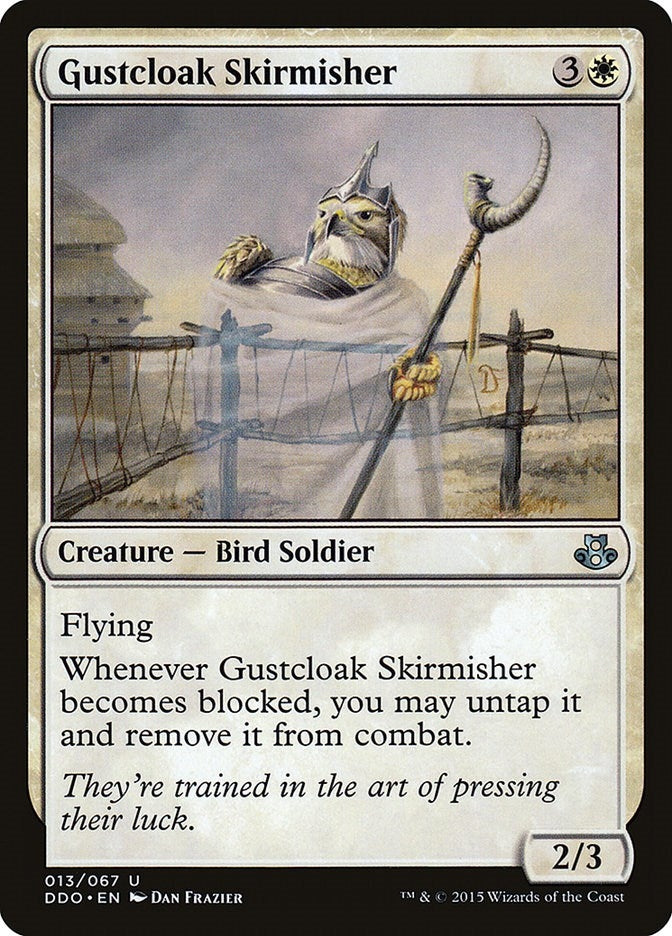Image for Gustcloak Skirmisher (13) (Duel Decks: Elspeth vs. Kiora) - Magic: The Gathering