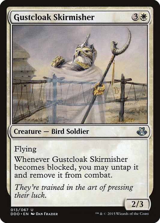 Image for Gustcloak Skirmisher (13) (Duel Decks: Elspeth vs. Kiora) - Magic: The Gathering