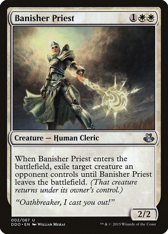 Image for Banisher Priest (2) (Duel Decks: Elspeth vs. Kiora) - Magic: The Gathering