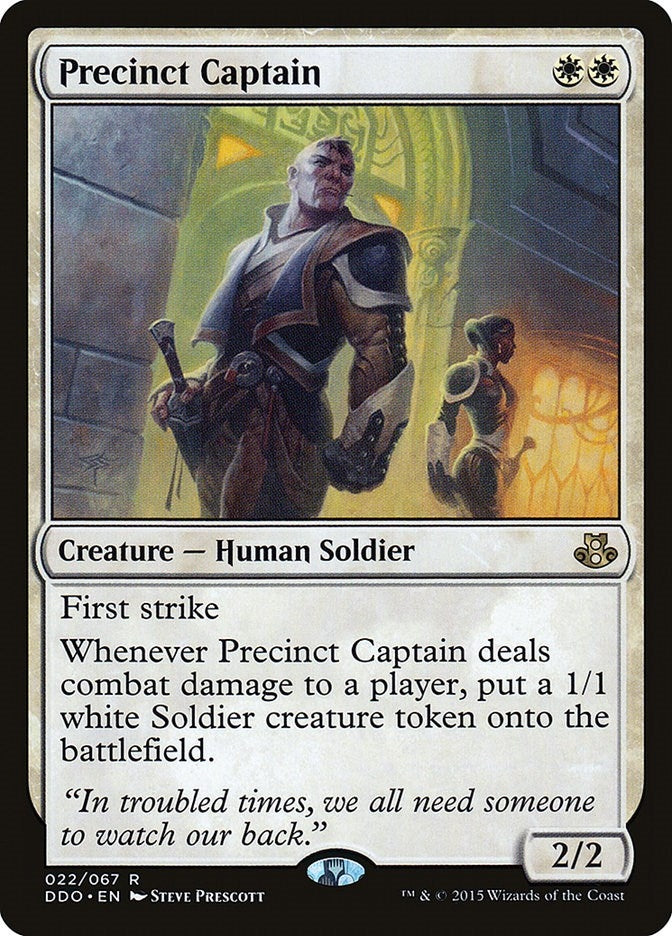 Image for Precinct Captain (22) (Duel Decks: Elspeth vs. Kiora) - Magic: The Gathering