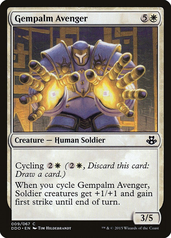 Image for Gempalm Avenger (9) (Duel Decks: Elspeth vs. Kiora) - Magic: The Gathering