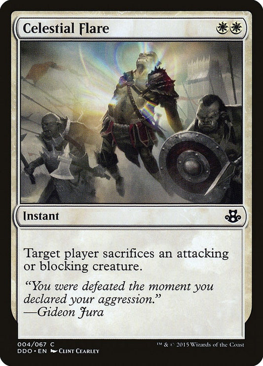 Image for Celestial Flare (4) (Duel Decks: Elspeth vs. Kiora) - Magic: The Gathering