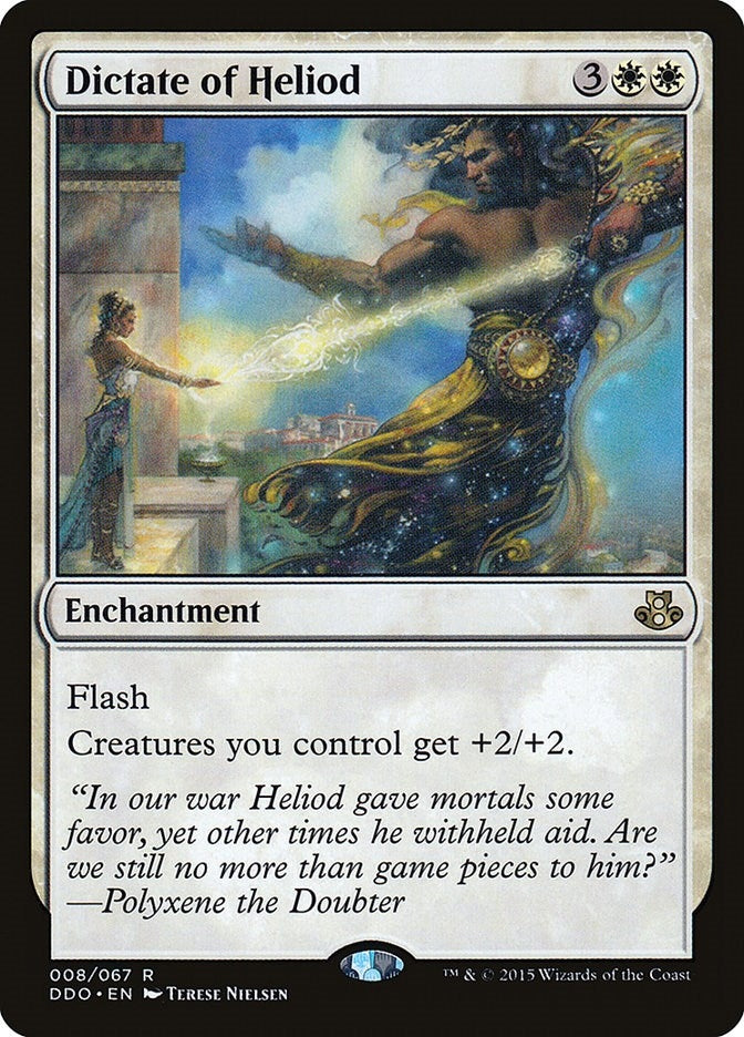 Image for Dictate of Heliod (8) (Duel Decks: Elspeth vs. Kiora) - Magic: The Gathering