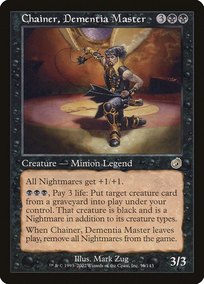 Image for Chainer, Dementia Master (56) (Torment) - Magic: The Gathering
