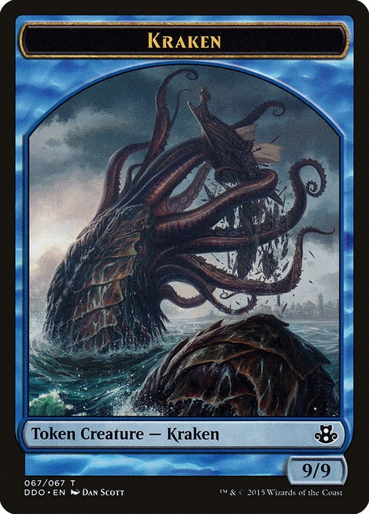 Image for Kraken Token (67) (Duel Decks: Elspeth vs. Kiora) - Magic: The Gathering
