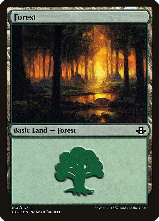 Image for Forest (064) (64) (Duel Decks: Elspeth vs. Kiora) - Magic: The Gathering