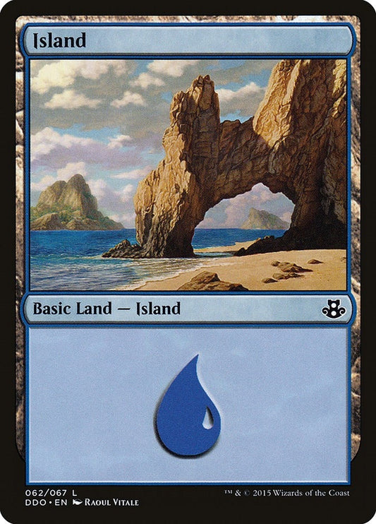 Image for Island (062) (62) (Duel Decks: Elspeth vs. Kiora) - Magic: The Gathering