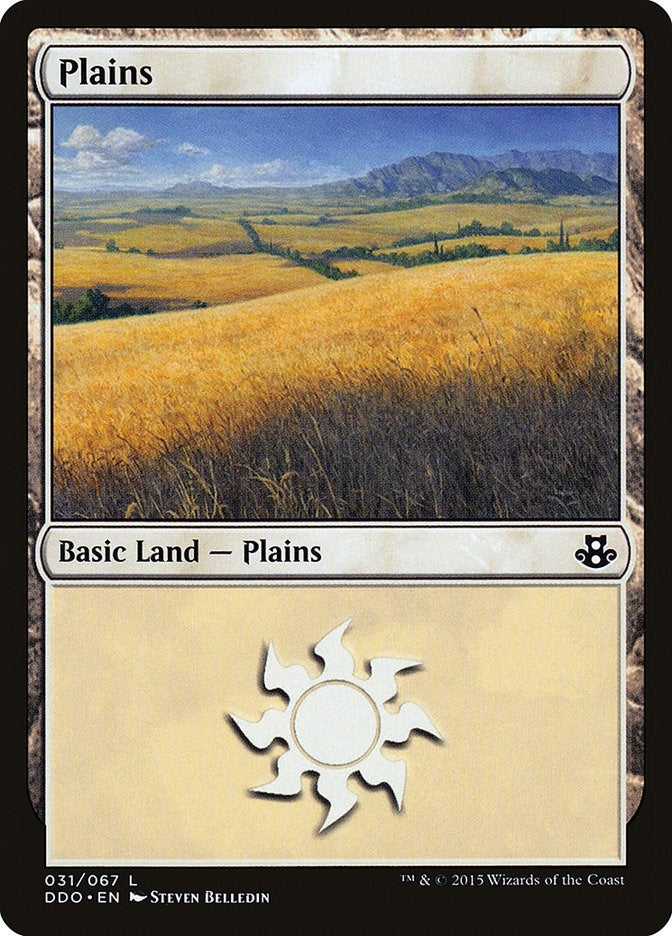 Image for Plains (031) (31) (Duel Decks: Elspeth vs. Kiora) - Magic: The Gathering